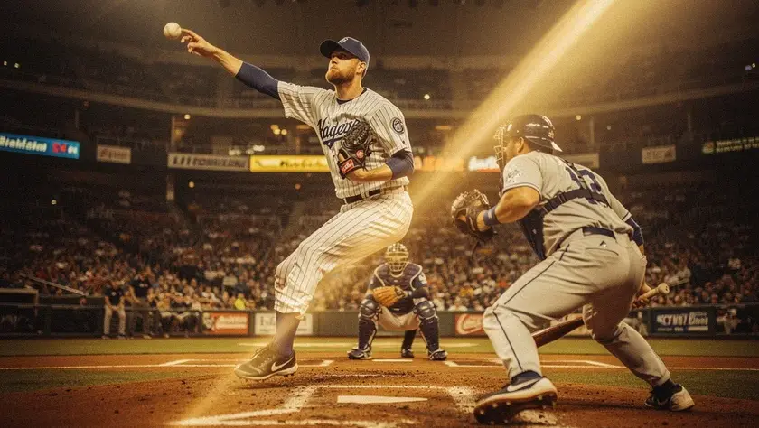 José Berríos pitching for the Toronto Blue Jays during 2026 Grapefruit League spring training at TD