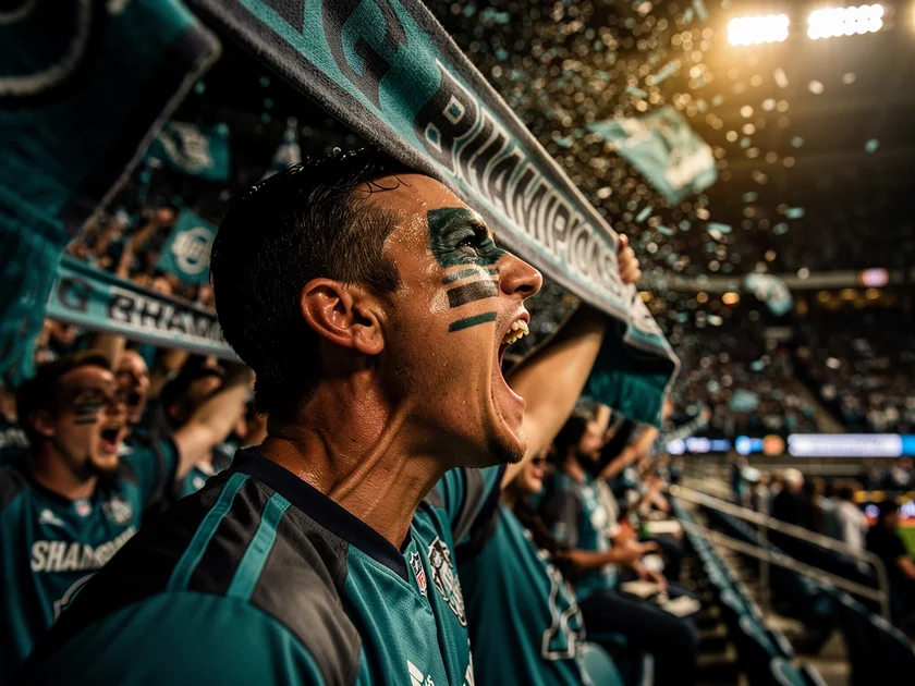 Cleveland Guardians CLEGUARDIANS.TV 2026 streaming service logo displayed on a laptop screen