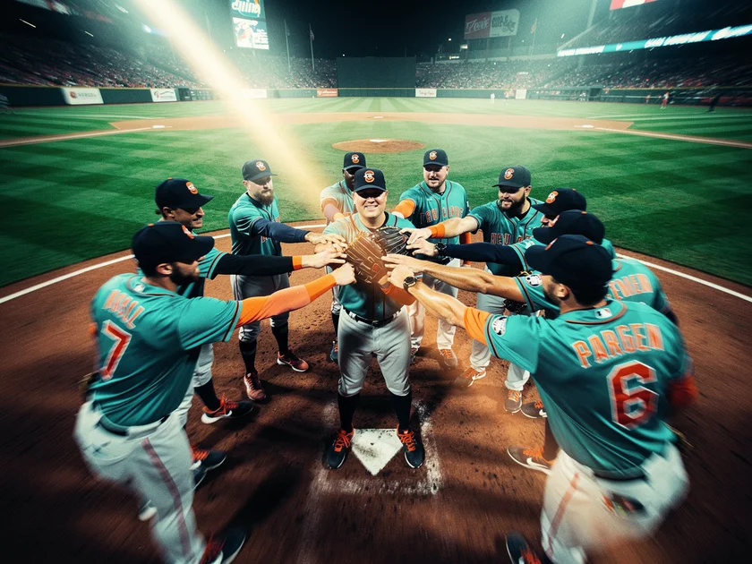 Seattle Mariners pitcher Dane Dunning in uniform preparing to throw during spring training