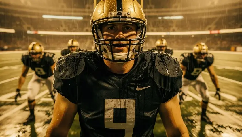 Eric Hosmer in the Kansas City Royals TV broadcast booth preparing for his 2026 analyst debut