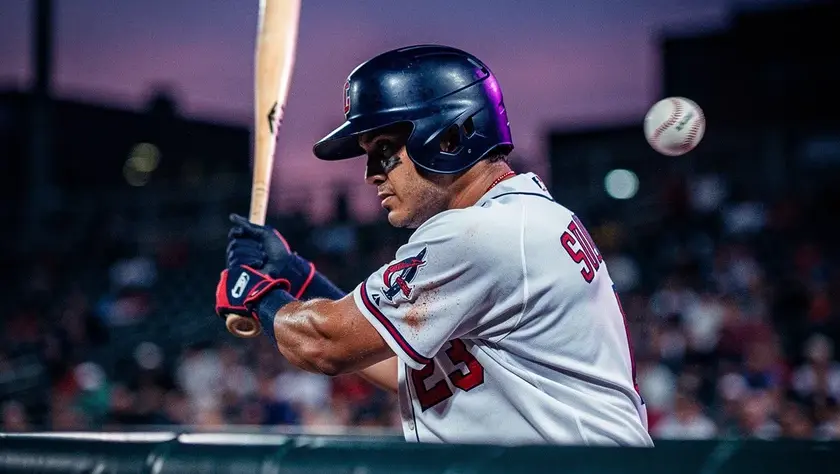Gunnar Henderson batting for Team USA in the 2026 World Baseball Classic against Great Britain