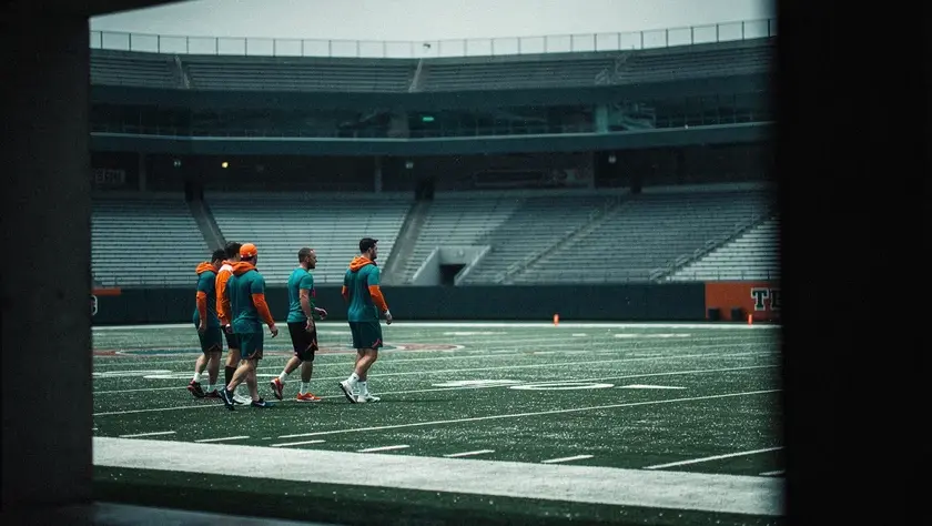 Richie Palacios in Tampa Bay Rays uniform fielding at third base during spring training 2026