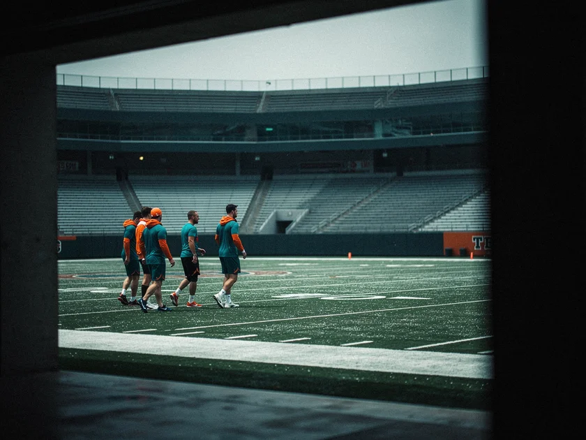 Richie Palacios in Tampa Bay Rays uniform fielding at third base during spring training 2026